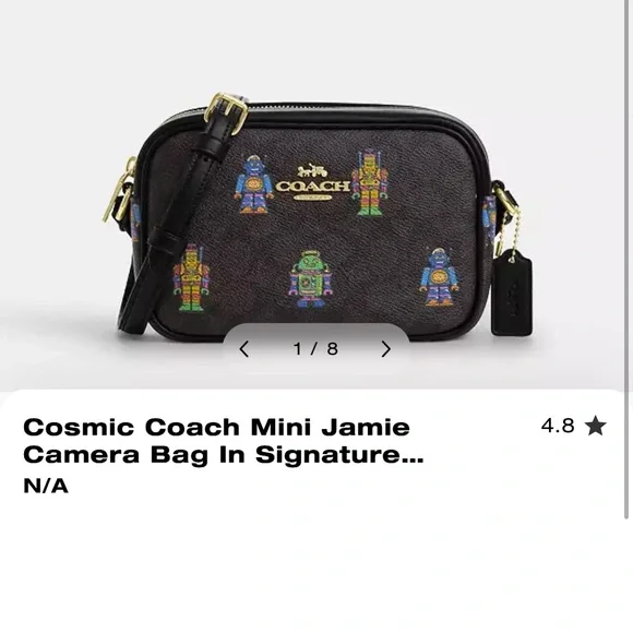 Coach Cosmic Mini Jamie Camera Bag - Picture 1 of 11